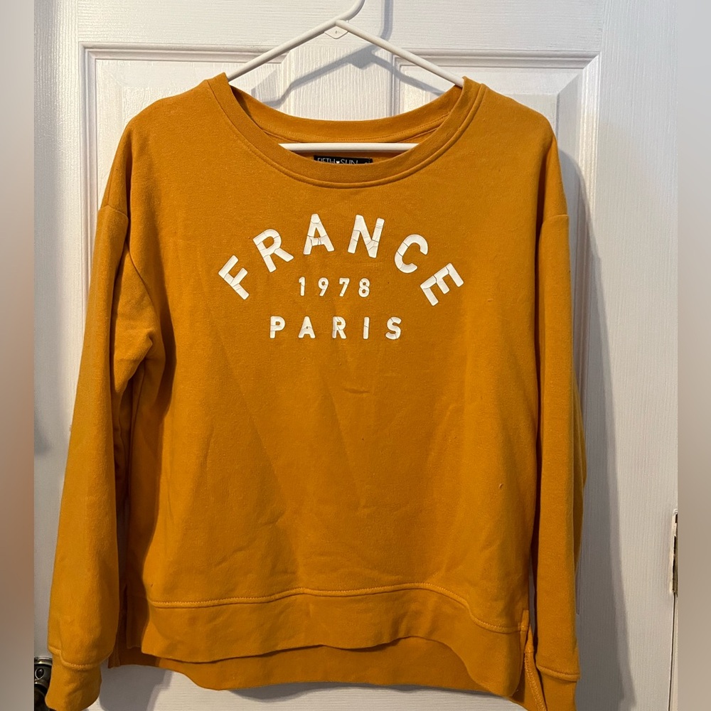 Ladies Paris sweatshirt ladies sz S